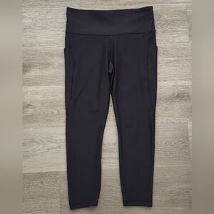 Athleta Black Interval Stash 7/8 Tight Leggings